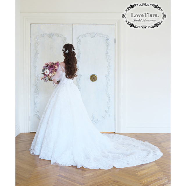 ヘアピン【バタフライ】 着用イメージ