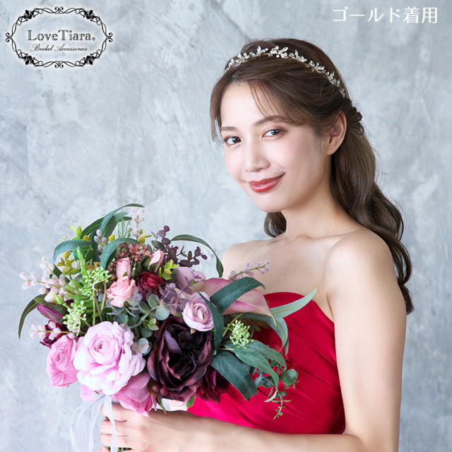 【WEB限定】小枝アクセサリー 着用イメージ