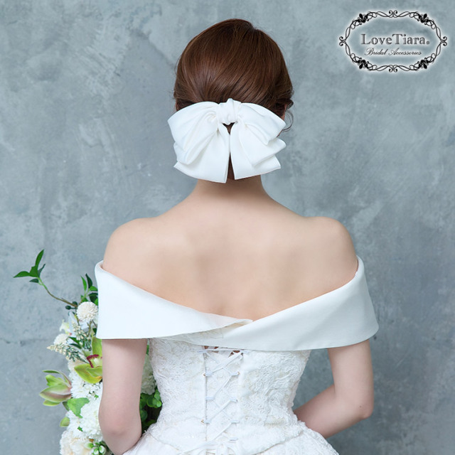 リボンヘッドドレス【ブリスリボン】 着用イメージ