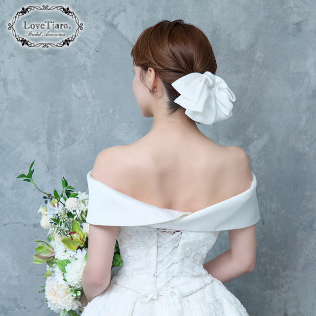 リボンヘッドドレス【ブリスリボン】 着用イメージ