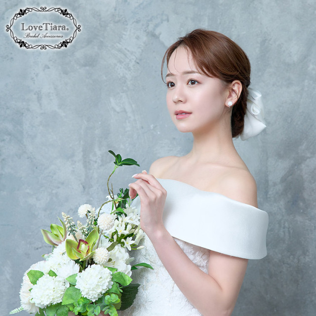 リボンヘッドドレス【ブリスリボン】 着用イメージ