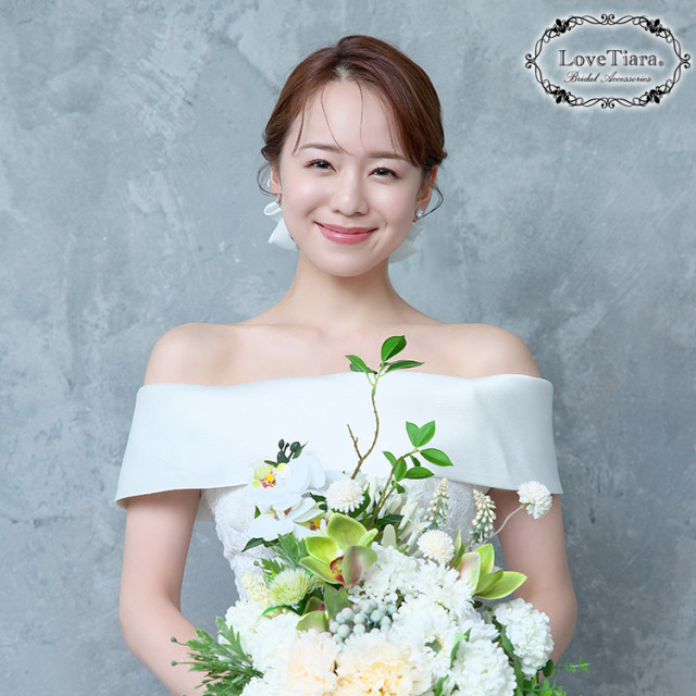 リボンヘッドドレス【ブリスリボン】 着用イメージ