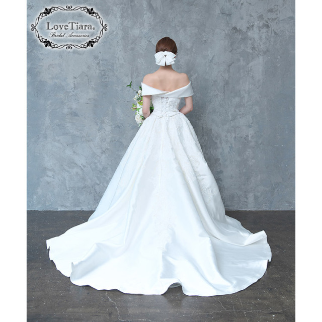 リボンヘッドドレス【ブリスリボン】 着用イメージ