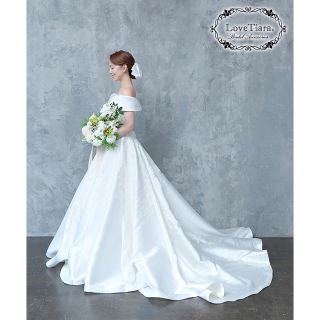 リボンヘッドドレス【ブリスリボン】 着用イメージ