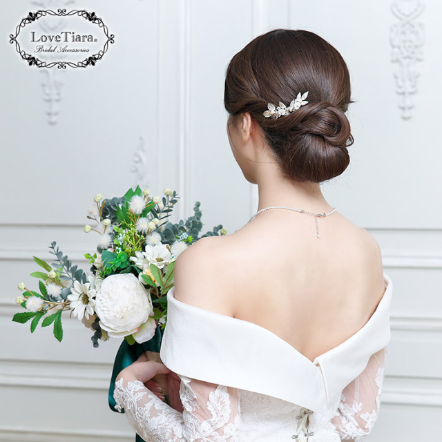 ヘアピン【プティ】 通信販売ブライダルウェディング通販 髪飾り