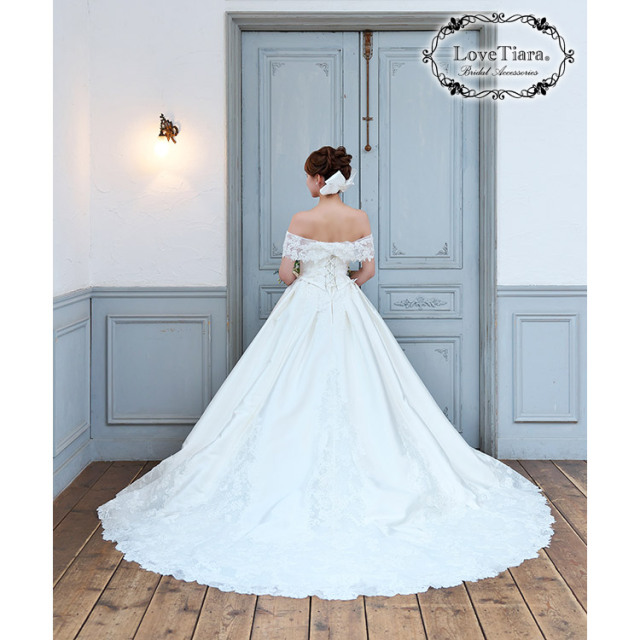 ヘッドドレス【スウィートリボン】 着用イメージ