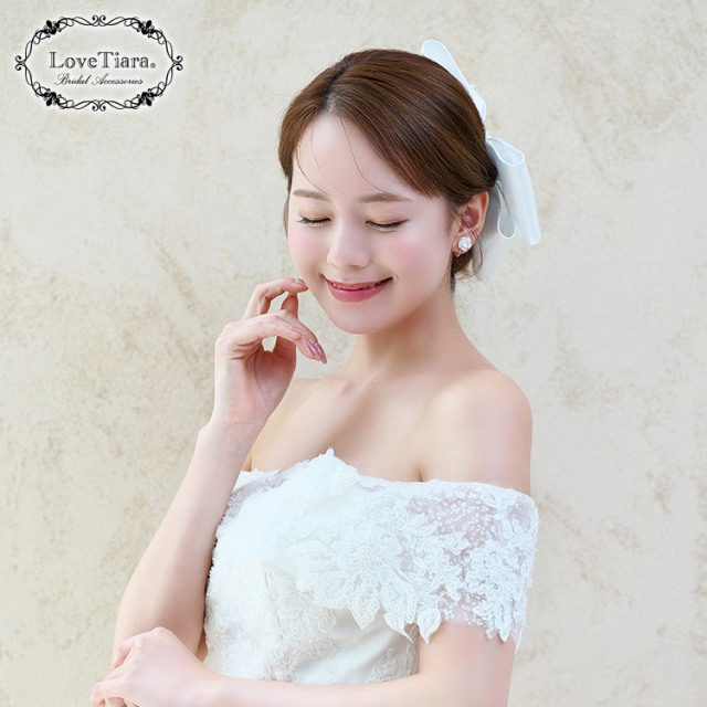 ヘッドドレス【スウィートリボン】 着用イメージ