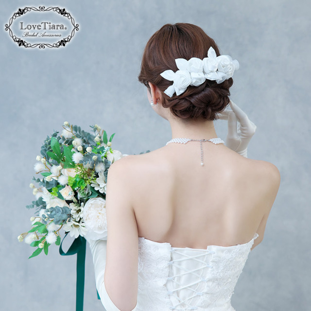 ヘッドドレス　ウエディング　ブライダル　結婚式