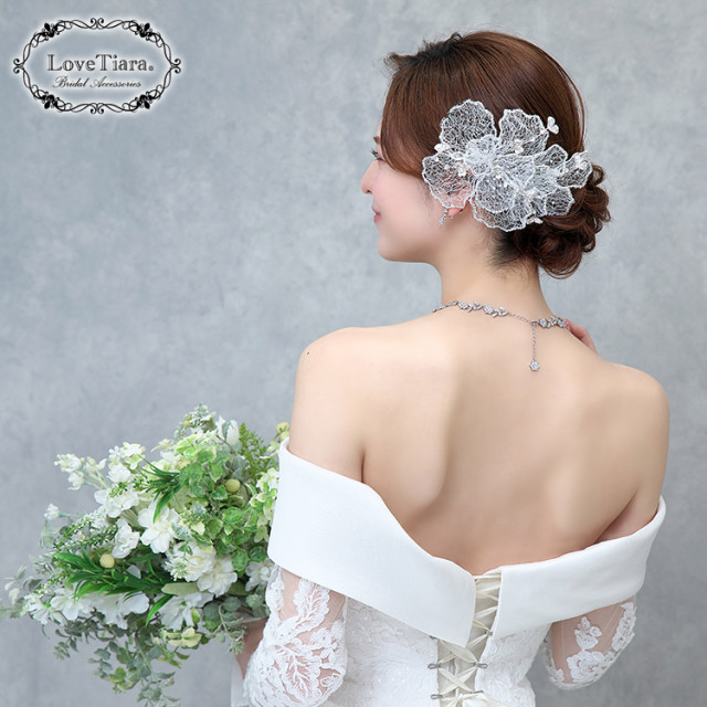 ヘッドドレス　ウエディング　ブライダル　結婚式