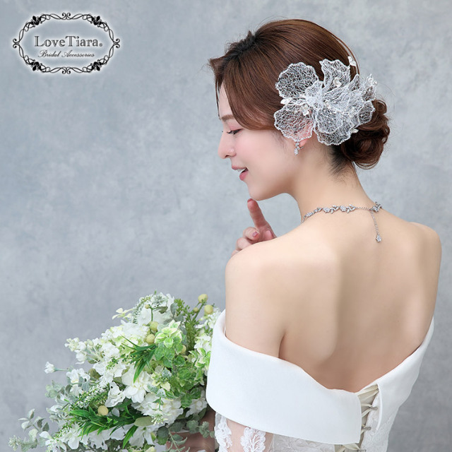 ヘッドドレス　ウエディング　ブライダル　結婚式