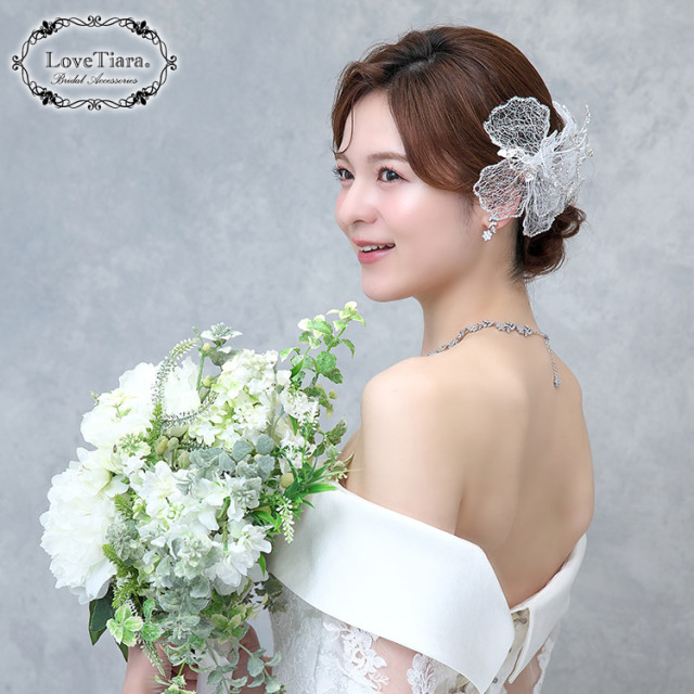 ヘッドドレス　ウエディング　ブライダル　結婚式
