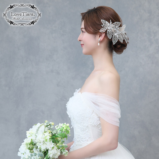 ヘッドドレス　ウエディング　ブライダル　結婚式