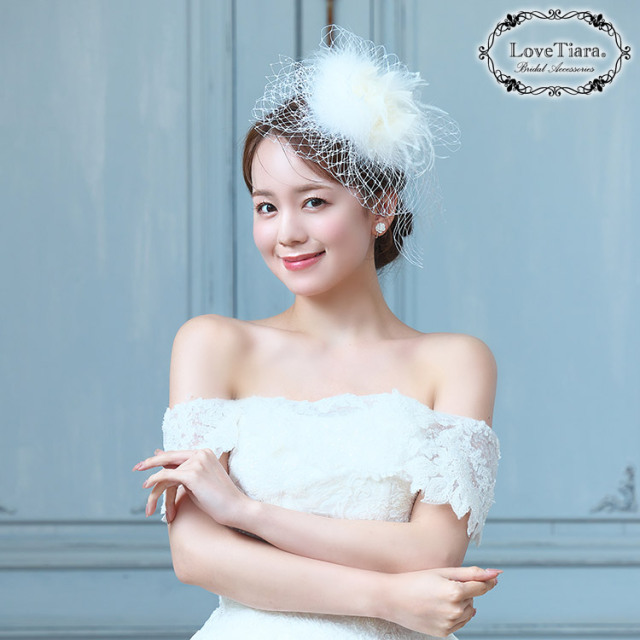 ヘッドドレス【エレナ】 着用イメージ