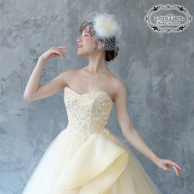 ヘッドドレス【エレナ】 着用イメージ