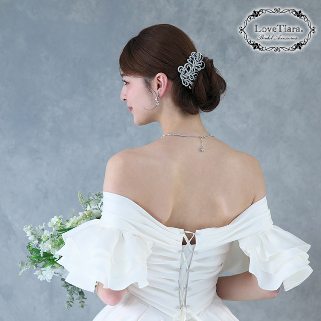 ヘッドドレス　ウエディング　ブライダル　結婚式