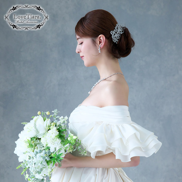 ヘッドドレス　ウエディング　ブライダル　結婚式