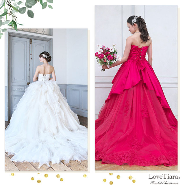 ドレス姿の女性のイメージ