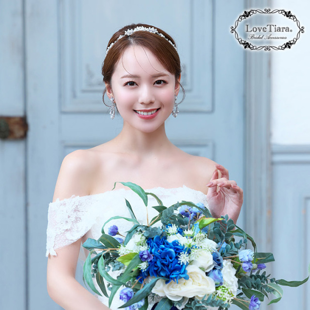 カチューシャ【フェリシティ】・アウトレットの着用イメージ