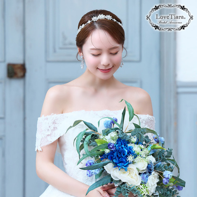 カチューシャ【フェリシティ】・アウトレットの着用イメージ