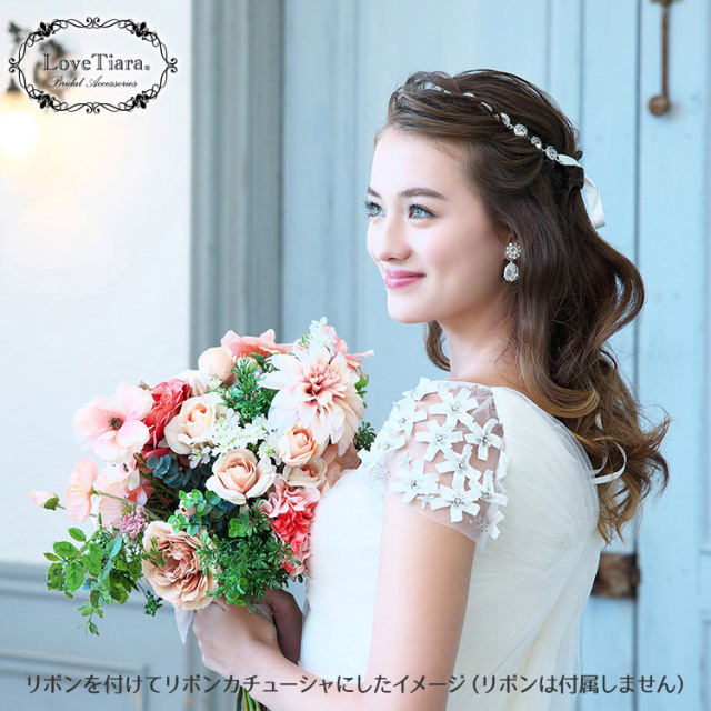 カチューシャ【スパークル】・アウトレットの着用イメージ