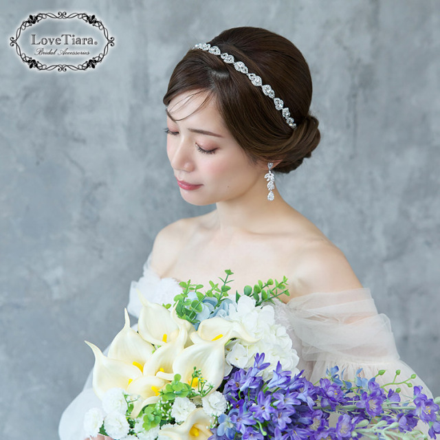 カチューシャ【ルミナス】ロング 着用イメージ