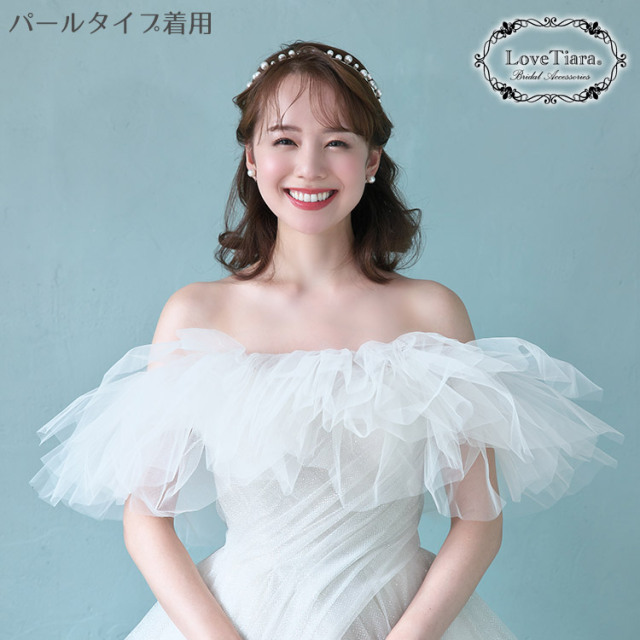 アーチカチューシャ＆イヤリング／ピアスセット 着用イメージ