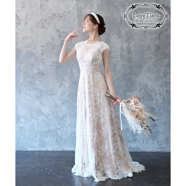 ビッグビーズカチューシャ 着用イメージ