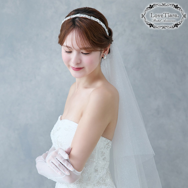 カチューシャ　ウエディング　ブライダル　結婚式