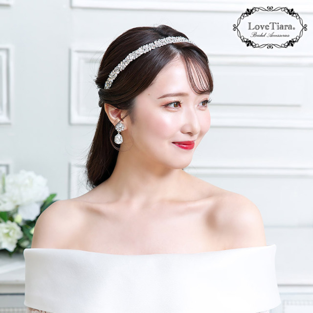 カチューシャ【ジュエル】 着用イメージ