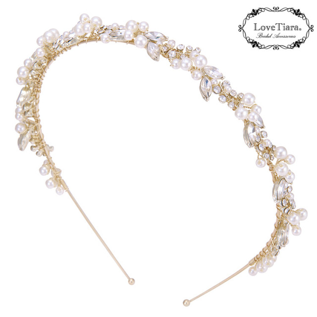 リーフ＆パールカチューシャのイメージ