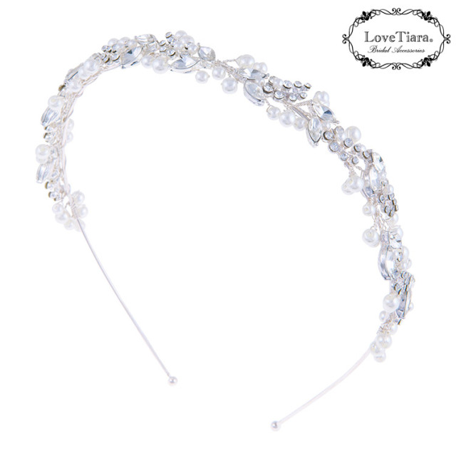 リーフ＆パールカチューシャのイメージ