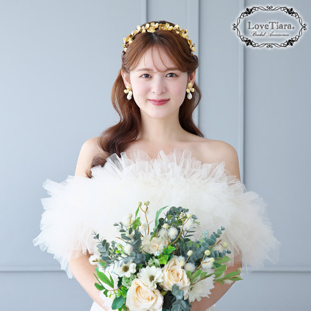 カチューシャ　ウエディング　ブライダル　結婚式