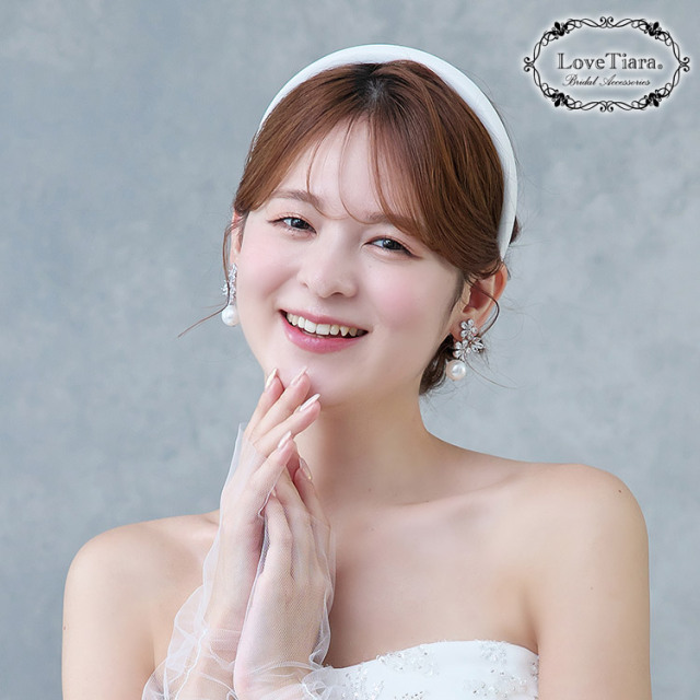 カチューシャ　ウエディング　ブライダル　結婚式