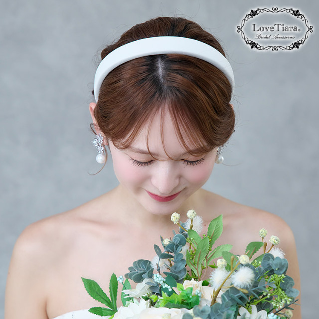 カチューシャ　ウエディング　ブライダル　結婚式