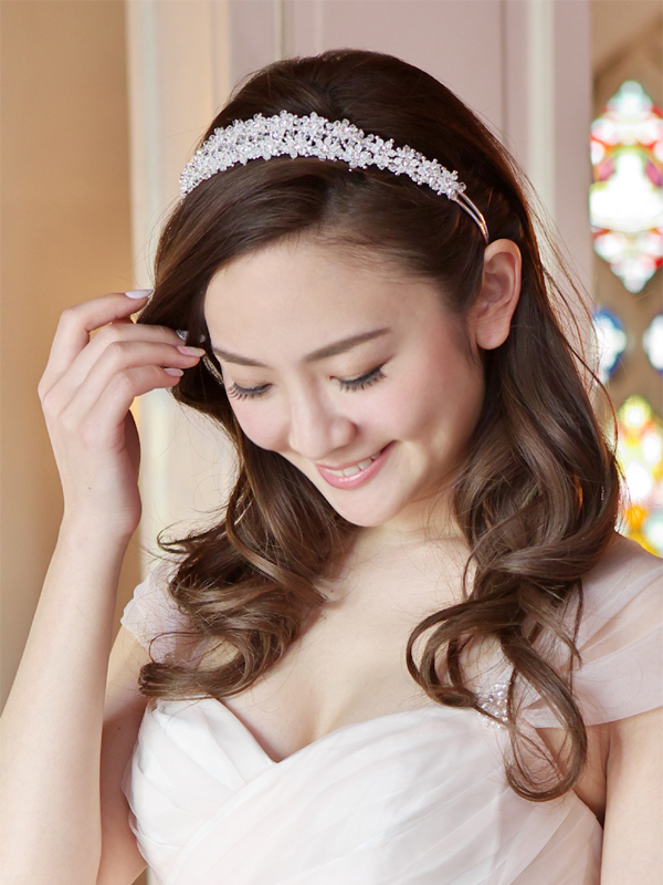 カチューシャ ブライダル ウェディング 結婚式