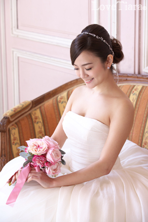 カチューム リボンカチューシャ ウェディング 結婚式