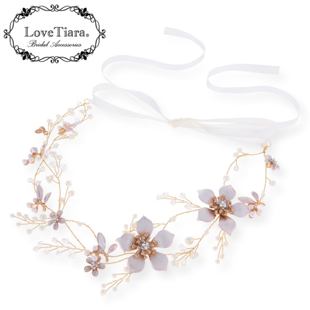 カチューシャ リボンカチューシャ ウェディング ブライダル 結婚式