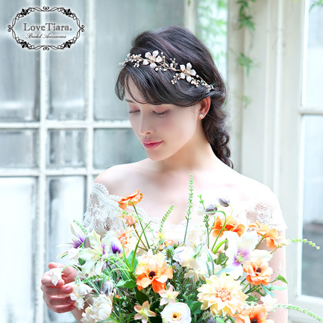 カチューシャ ウエディング ブライダル 結婚式