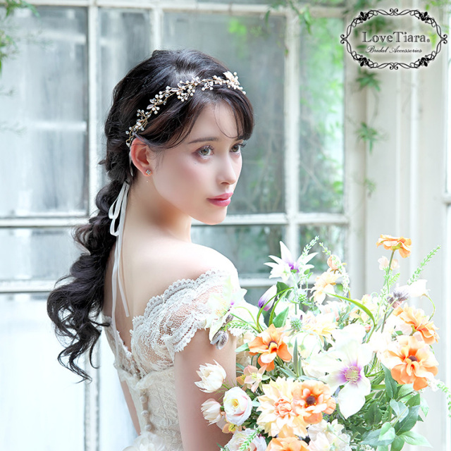 カチューシャ ウエディング ブライダル 結婚式