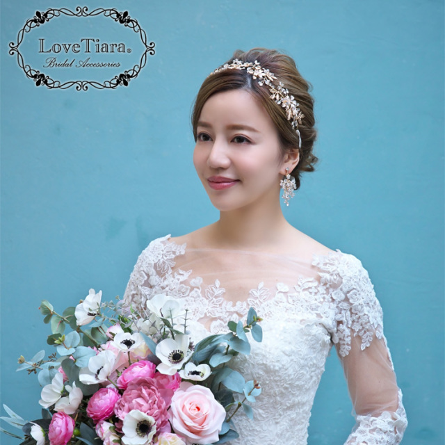 カチューシャ リボンカチューシャ ウェディング ブライダル 結婚式