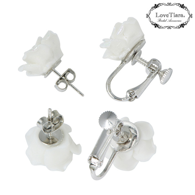 ローズイヤリング・ピアス 詳細イメージ