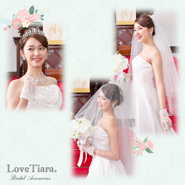 オーガンジーグローブ【ヴィクトリア】 着用イメージ