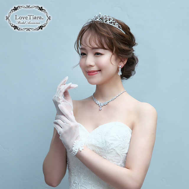 オーガンジーグローブ【フルールドリス】 着用イメージ