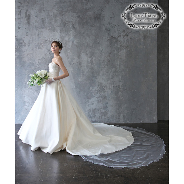 オーガンジーグローブ【フルールドリス】 着用イメージ