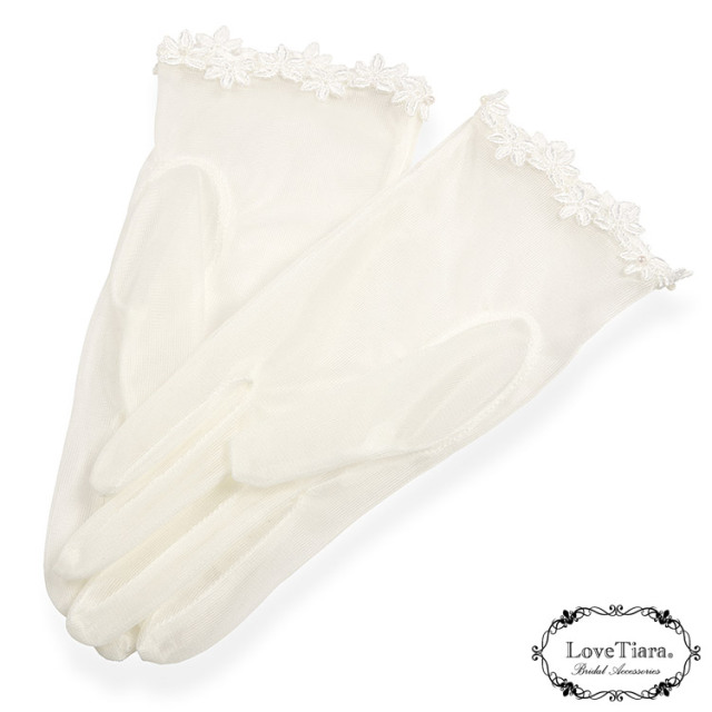 オーガンジーグローブ【タイニーフラワー】 商品イメージ