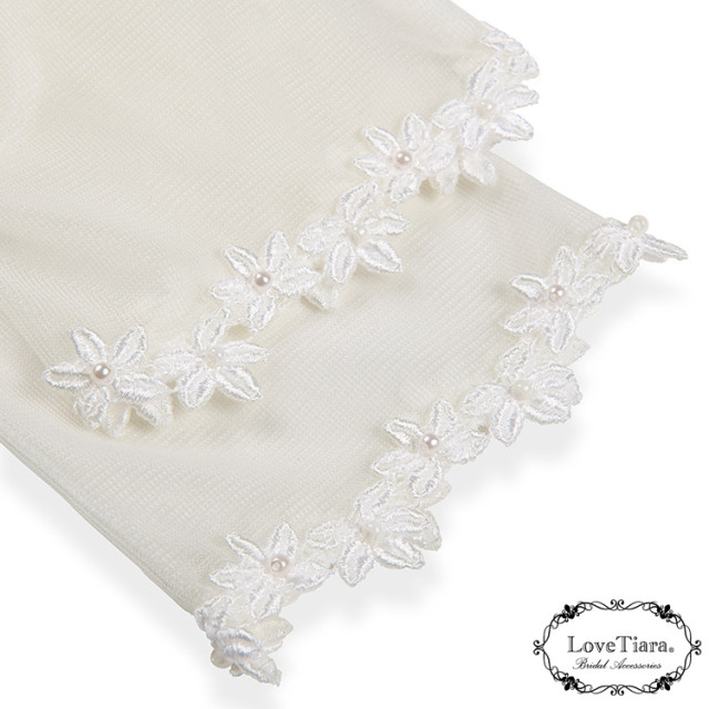 オーガンジーグローブ【タイニーフラワー】 商品イメージ