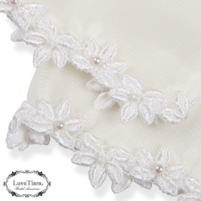 オーガンジーグローブ【タイニーフラワー】 商品イメージ