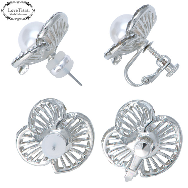 カメリアパールイヤリング／ピアス 商品イメージ