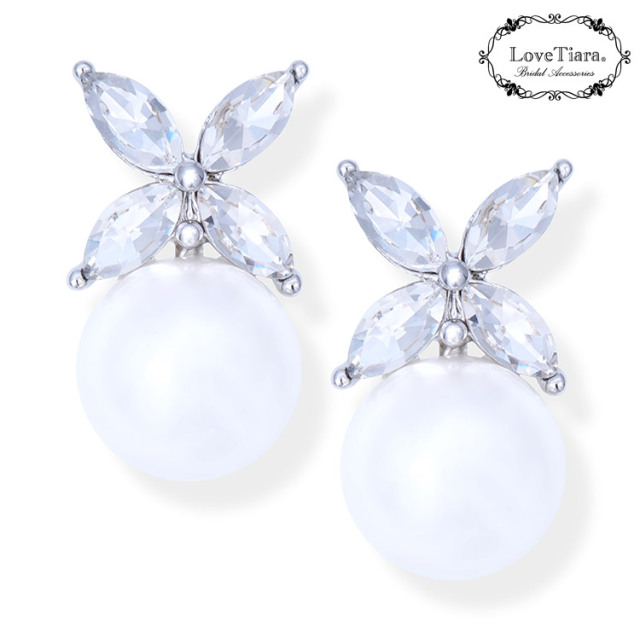 イヤリング　ウエディング　ブライダル　結婚式