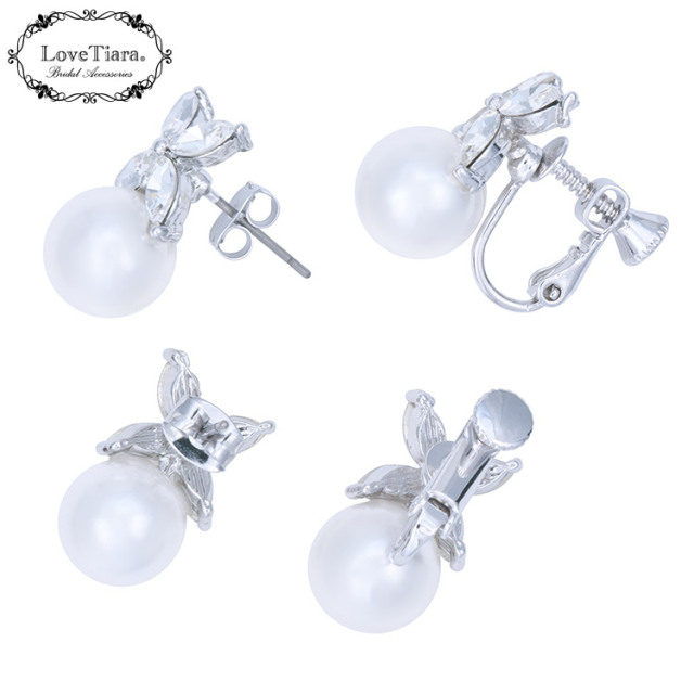 イヤリング　ウエディング　ブライダル　結婚式